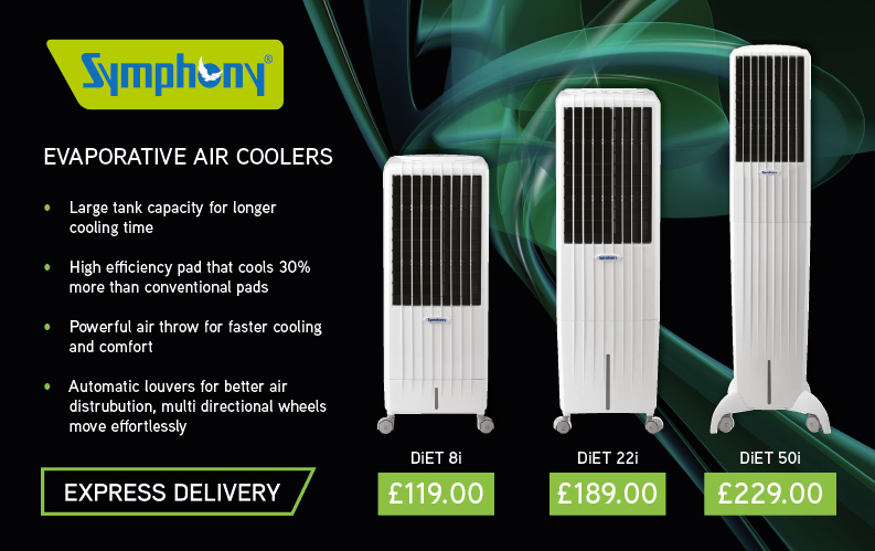 Symphony Evaporative Air Coolers Available Now
