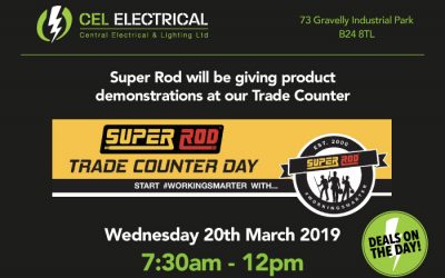 Super Rod demonstration in-store on 20th March
