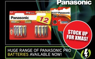 Panasonic Pro Batteries Available Now