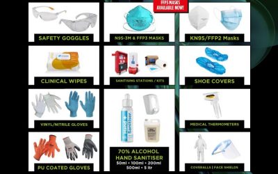 PPE equipment now available at CEL Electrical