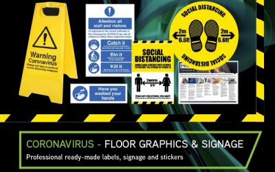 Coronavirus – Floor Graphics, Signage & Stickers