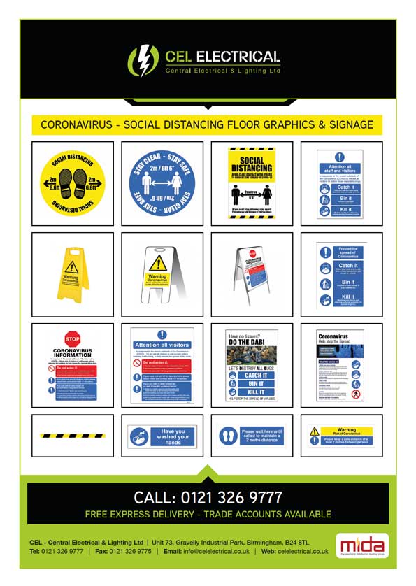 Corona-floor-graphics-signage-stickers