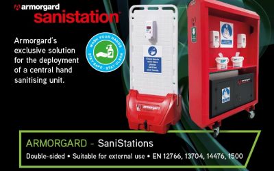 Armorgard SaniStations – Central Hand Sanitising Units