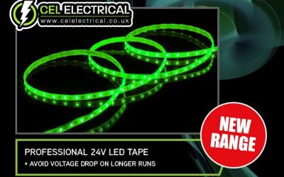 Professional 24V LED Tape Available Now at CEL Electrical