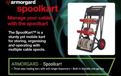 Armorgard Spoolkart Cable Management