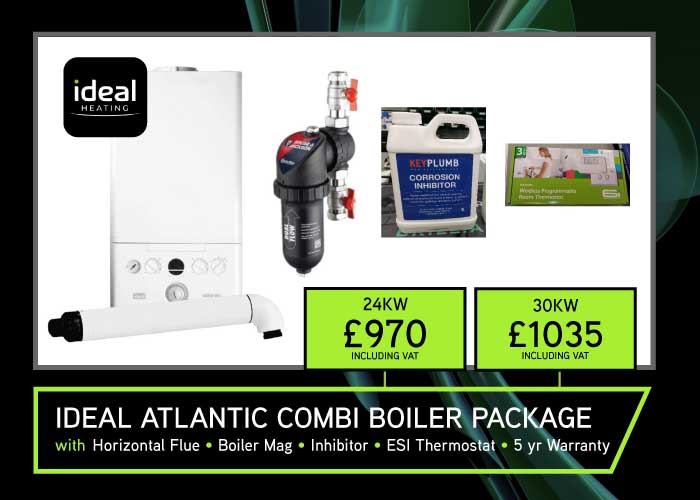 Ideal Atlantic Combi Boiler Offer